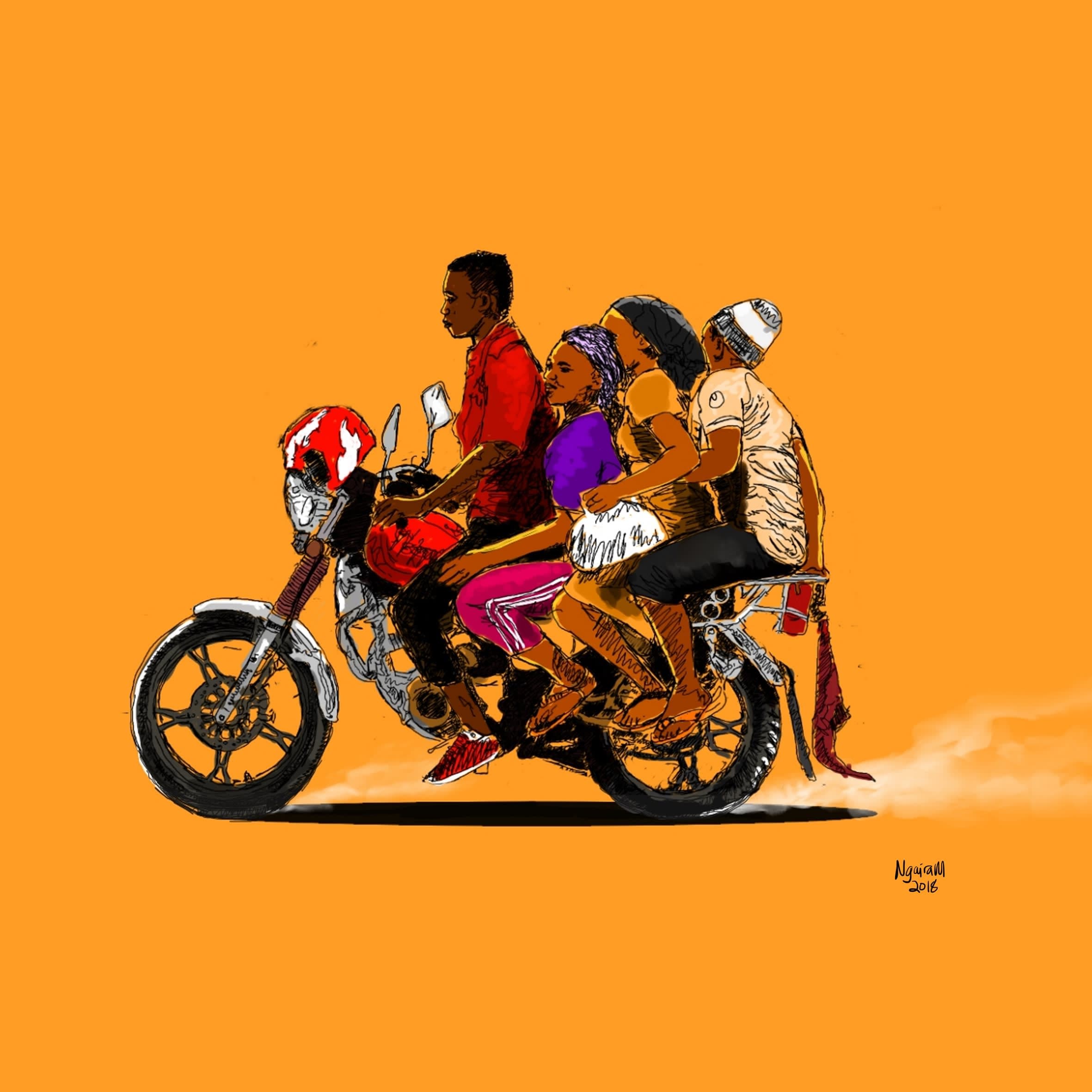 The streets of Dar es salaam